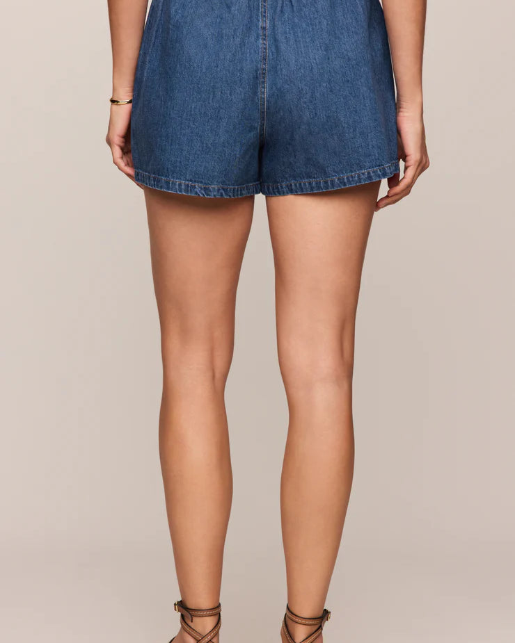 Daycation Denim Utility Shorts