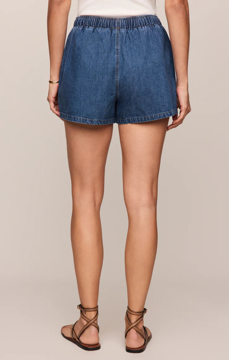 Daycation Denim Utility Shorts