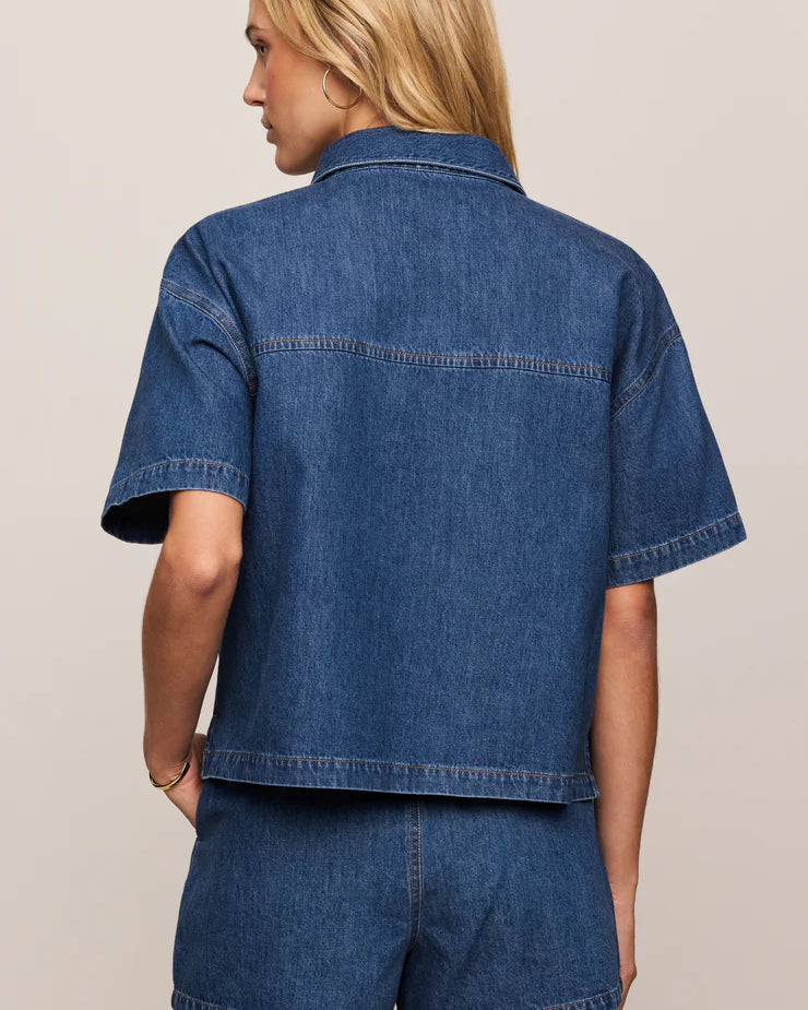 Everyday Denim Button Up