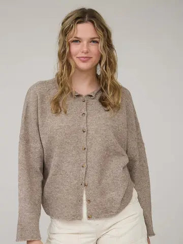 Lightweight Button Down Knit Cardigan