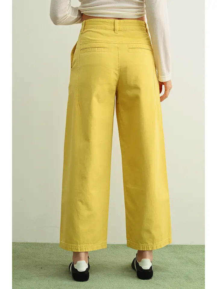 Cotton Barrel Pants
