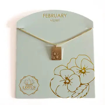 Birthflower Necklaces
