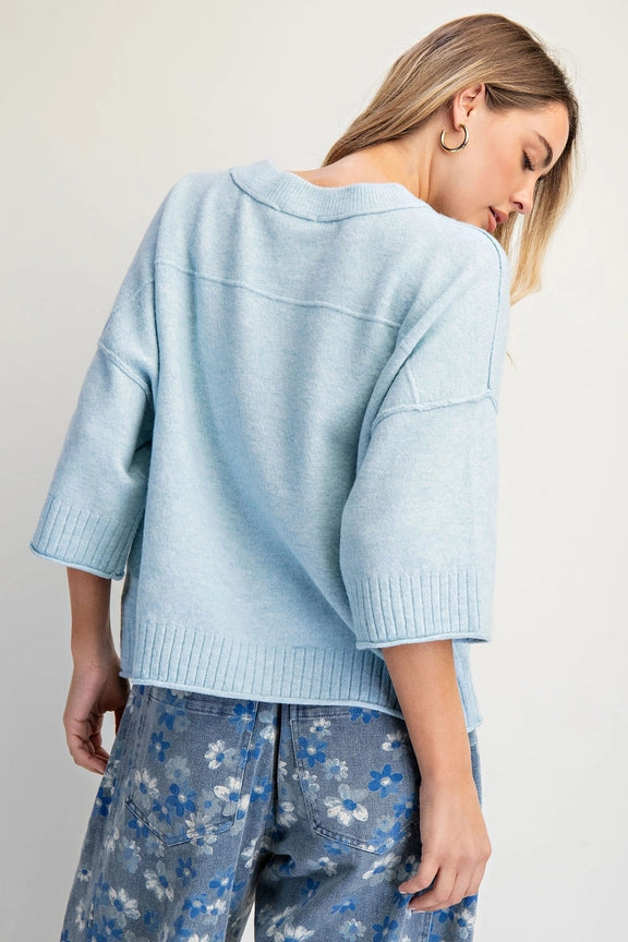 Cotierra Crew Neck Oversized Sweater