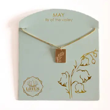 Birthflower Necklaces