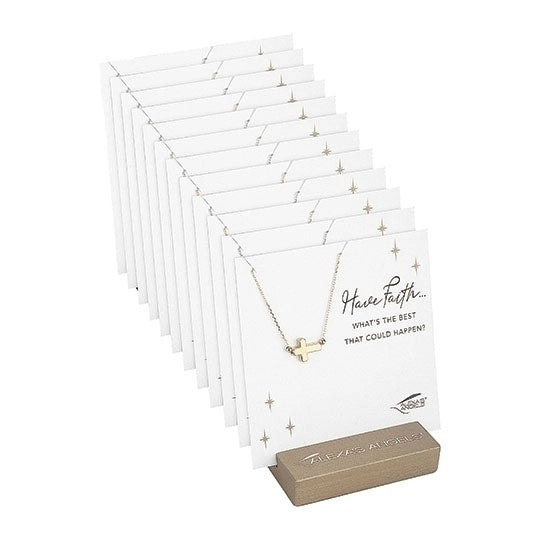 Alexa's Angels "Have Faith" Cross Necklace Set