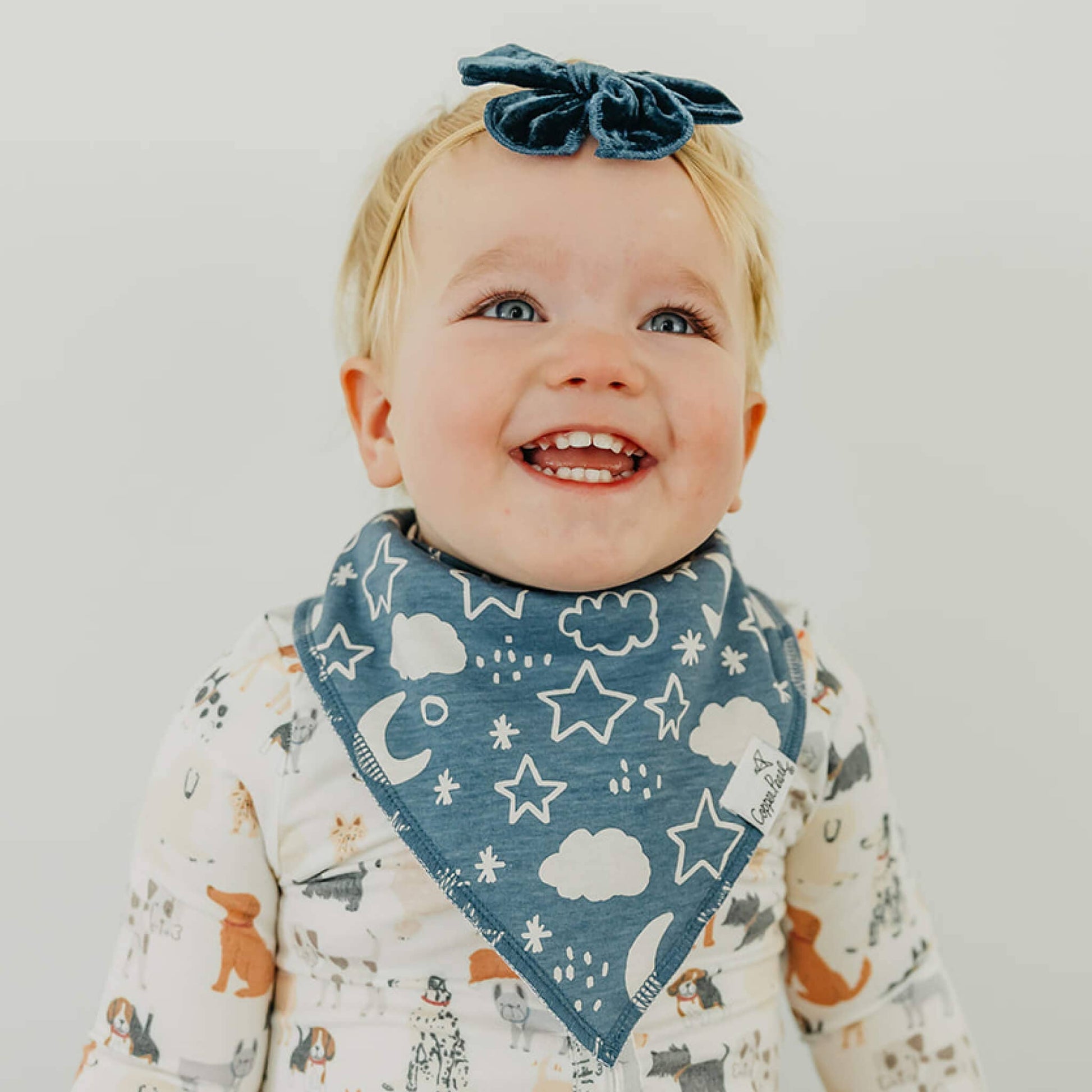 4 Pack Baby Bandana Bibs - Rufus