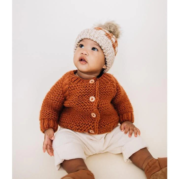 Garter Stitch Baby Cardigan