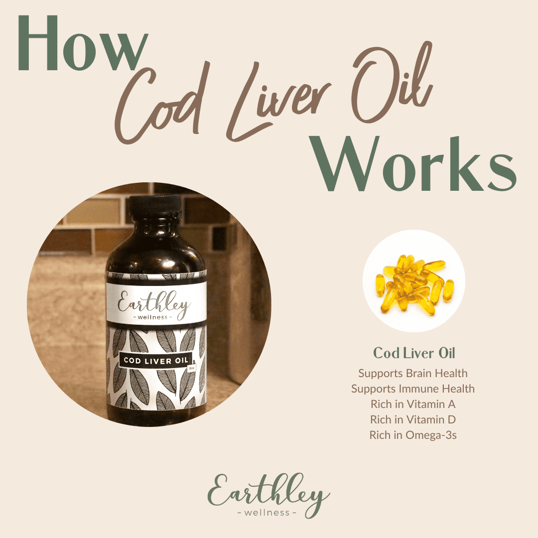 Earthley Cod Liver Oil 8oz