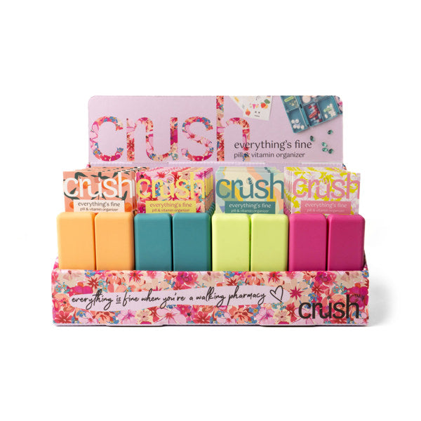 Crush Pill & Vitamin Organizer