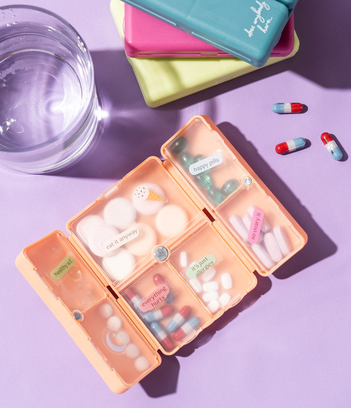 Crush Pill & Vitamin Organizer