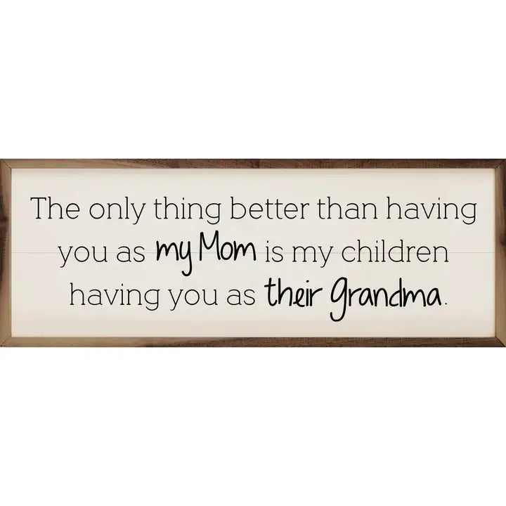 My Mom Their Grandma White