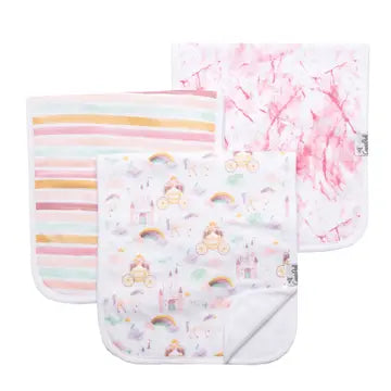 Copper Pearl Burp Cloth Set (3pk)