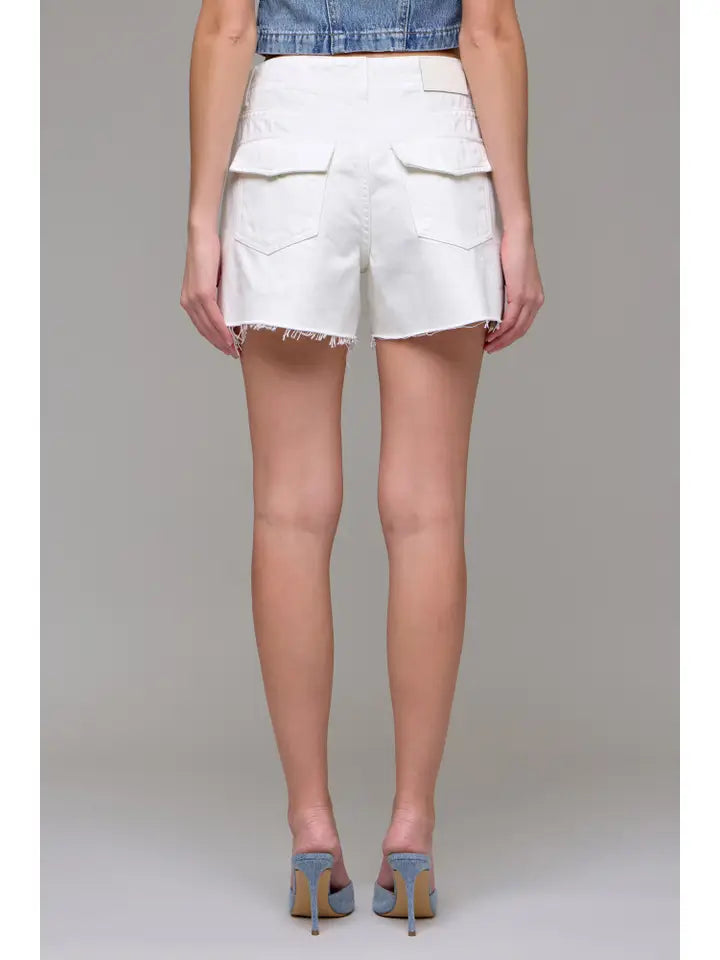 Alyx Pearl Wash Patch Pocket Baggy Shorts