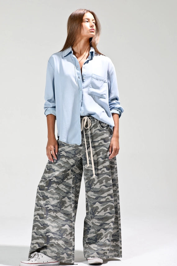 NoaBoa Washed Out Button Down