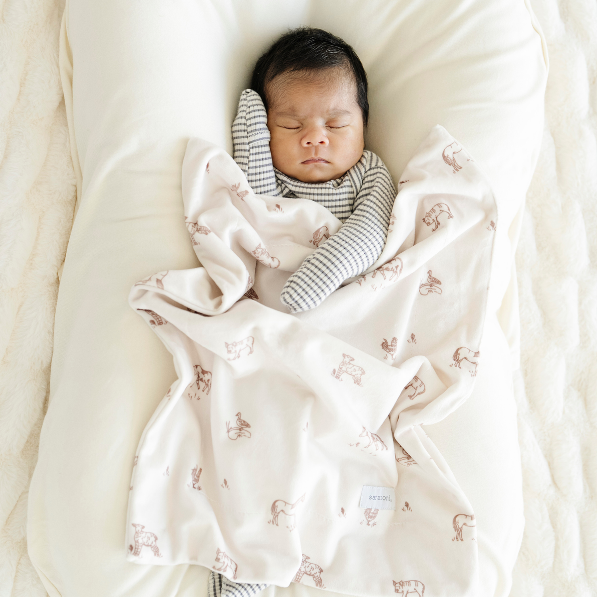 SARANONI MINKY STRETCH MINI BLANKETS
