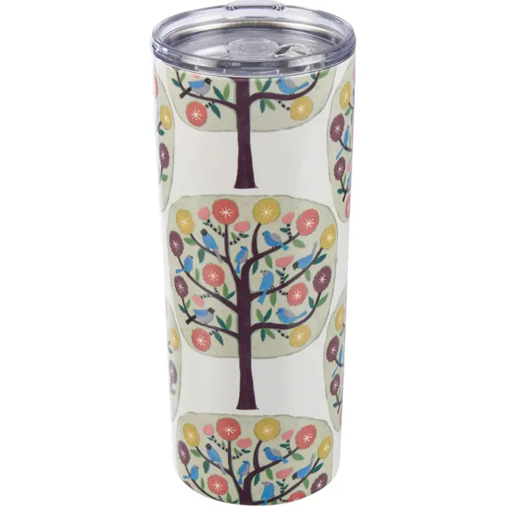 Floral Trees Coffee Tumbler