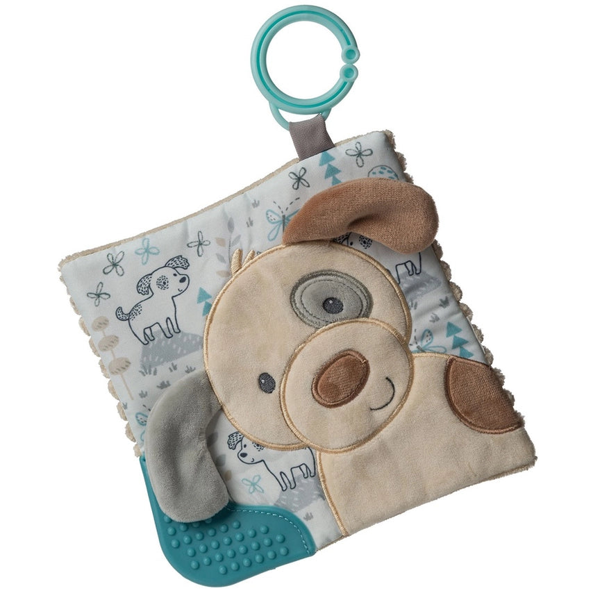 2-in-1 Sensory Crinkle Teether Toy