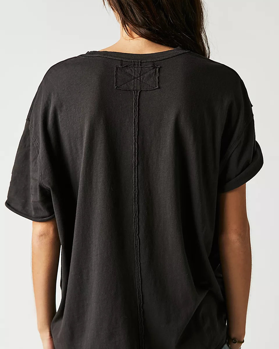 Free People Nina Oversized Cotton Tee – We The Free Collection