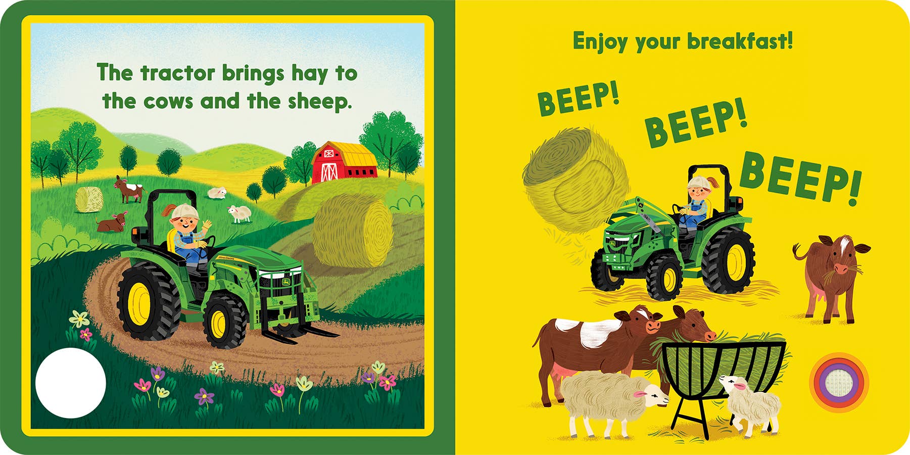 John Deere Kids Listen Touch & Feel Dig! Dump! Beep!