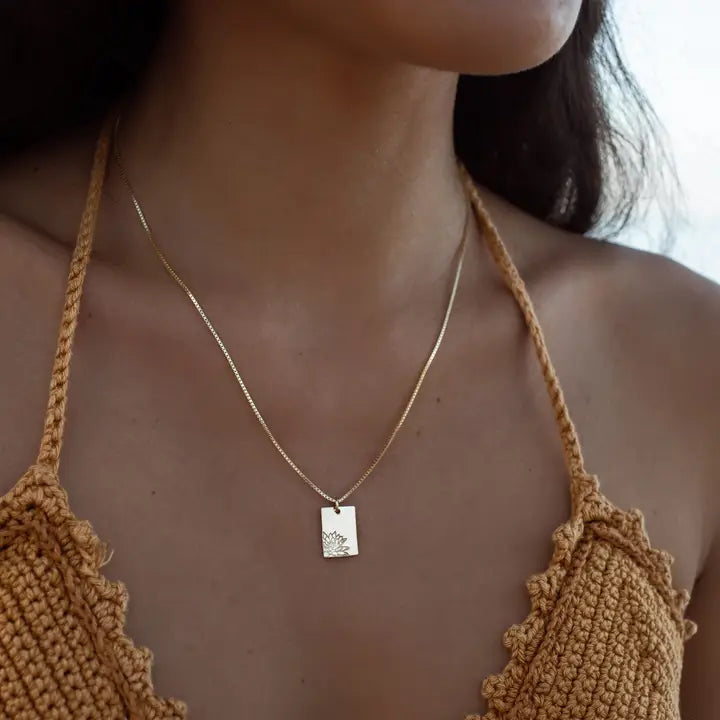 Birthflower Necklaces