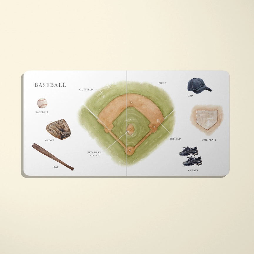Our Big Book of Sports (Board Book)