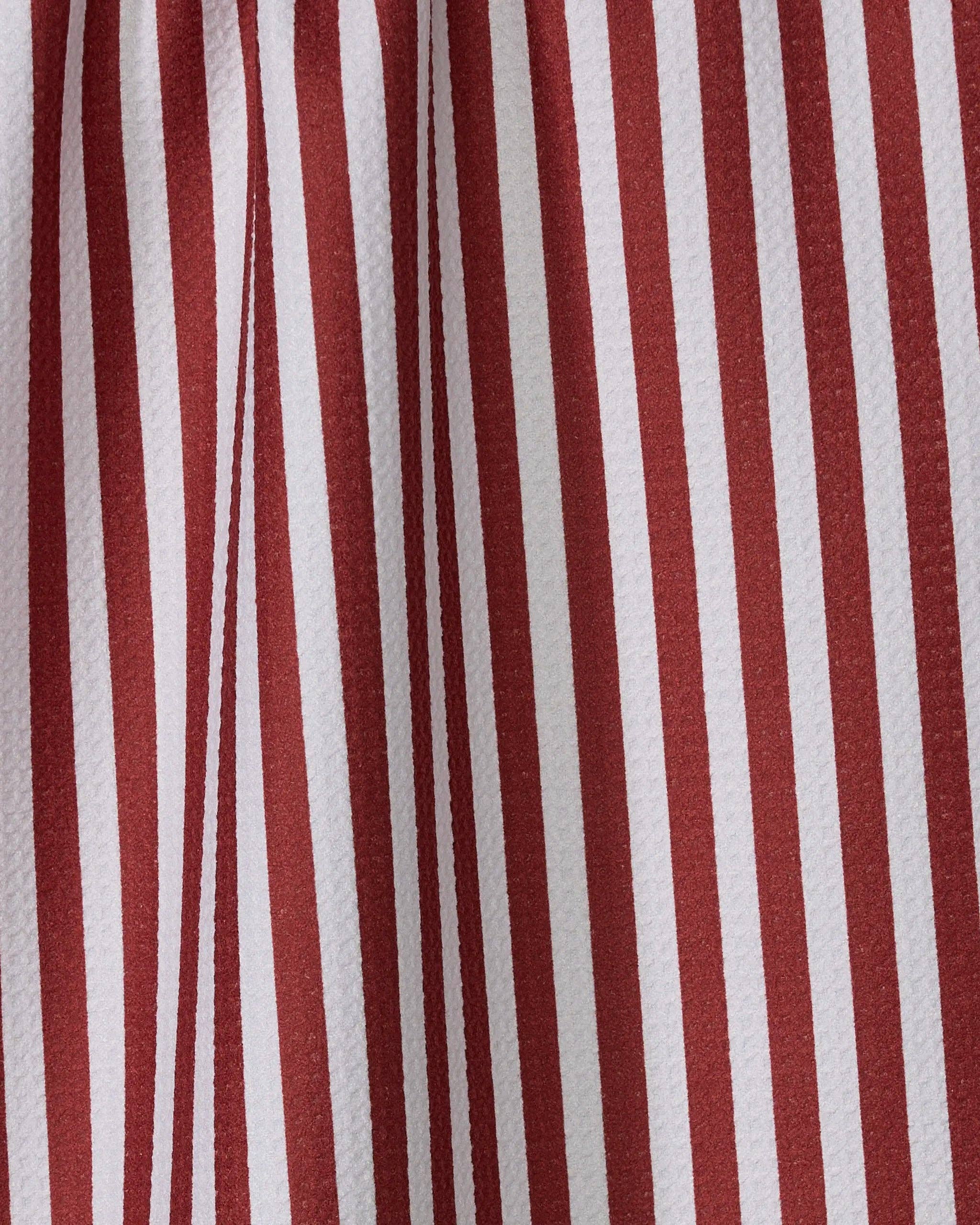 Ribbon Red Tea Towel