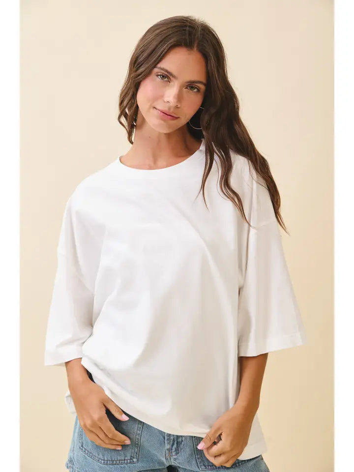 The Everyday Oversized Cotton Tee