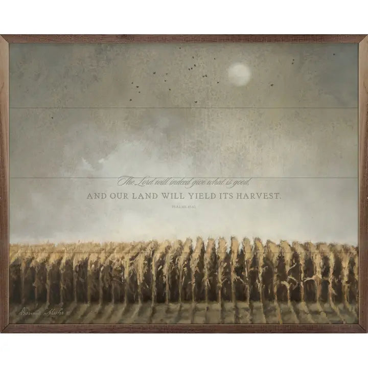 The Harvest with Verse By Bonnie Mohr