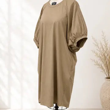 Solenne Cocoon Knit Dress
