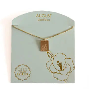Birthflower Necklaces