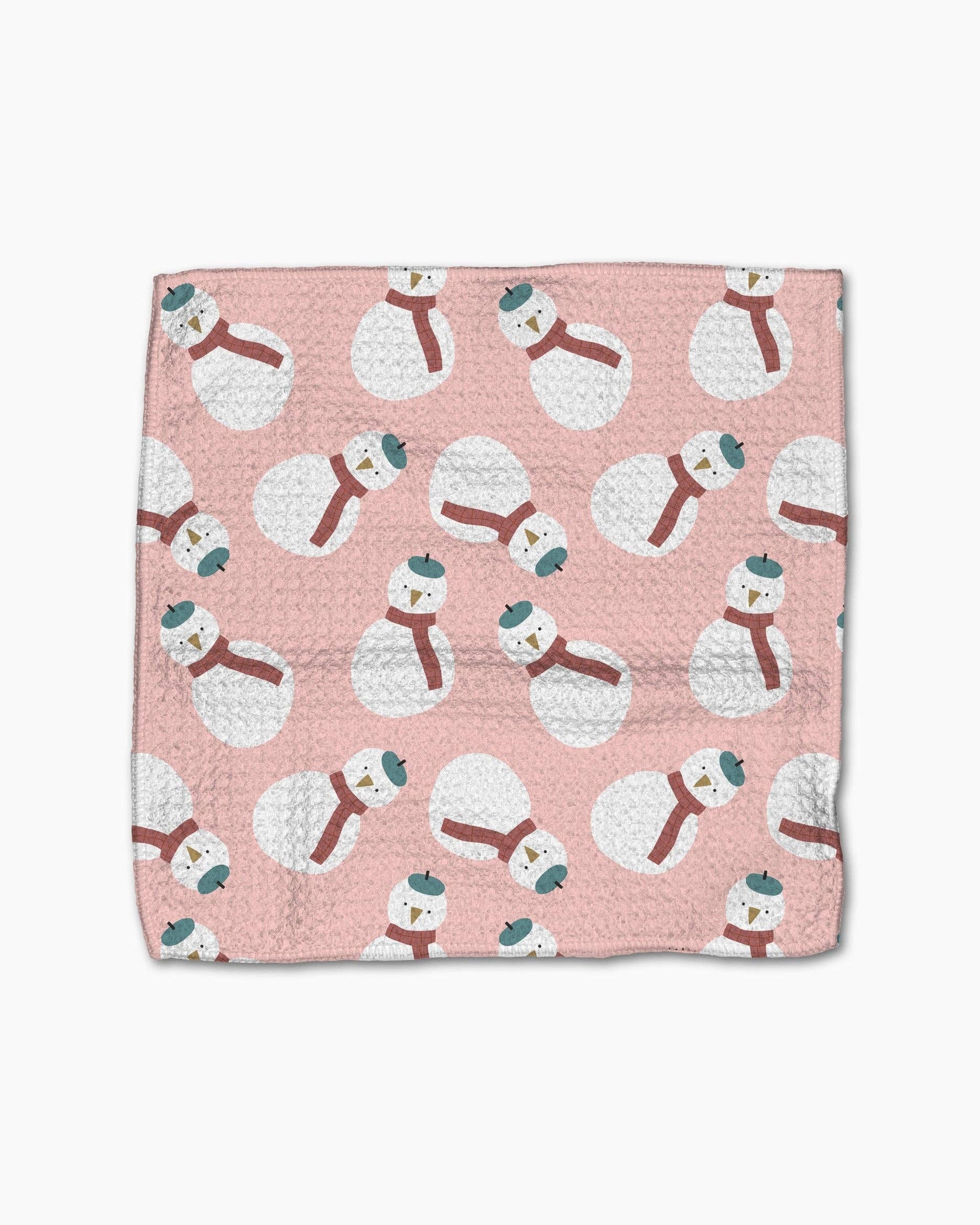 Snowman Dishcloth Set