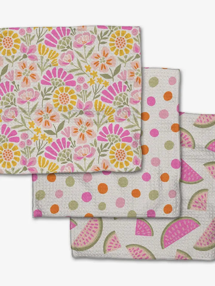 Geometry Dishcloth Sets