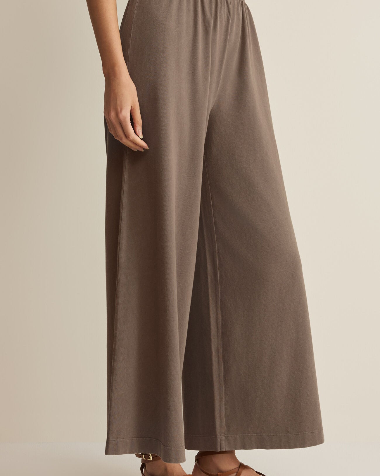 Scout Crop Flare Pant Perfectly Taupe