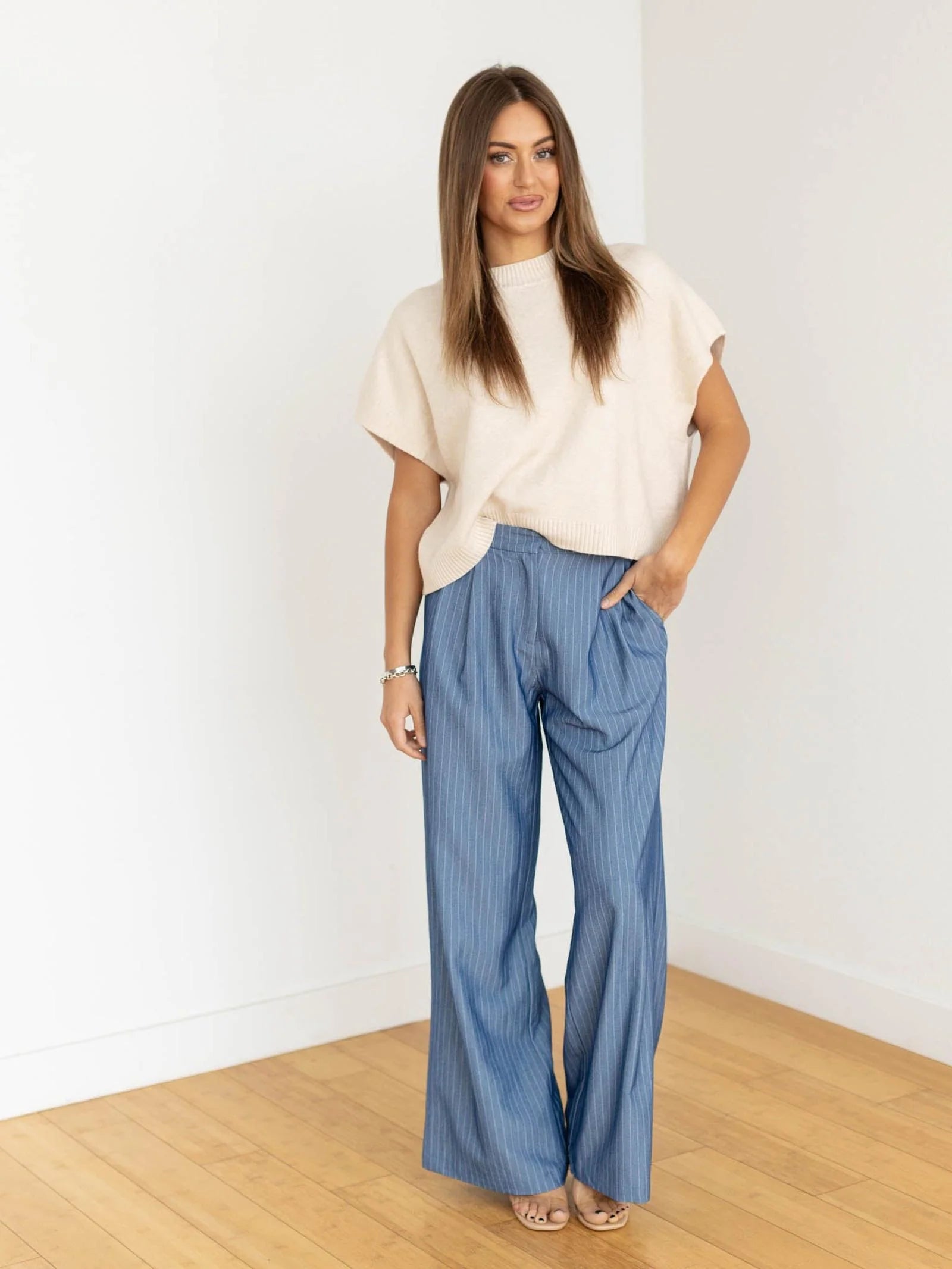 PINCH Classic Drop Shoulder Sweater Top