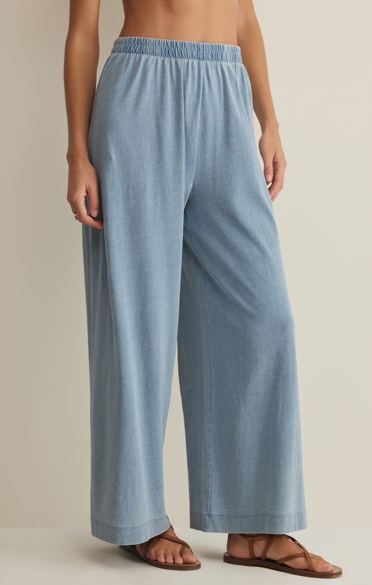 Scout Jersey Denim Pants Ocean Air Indigo