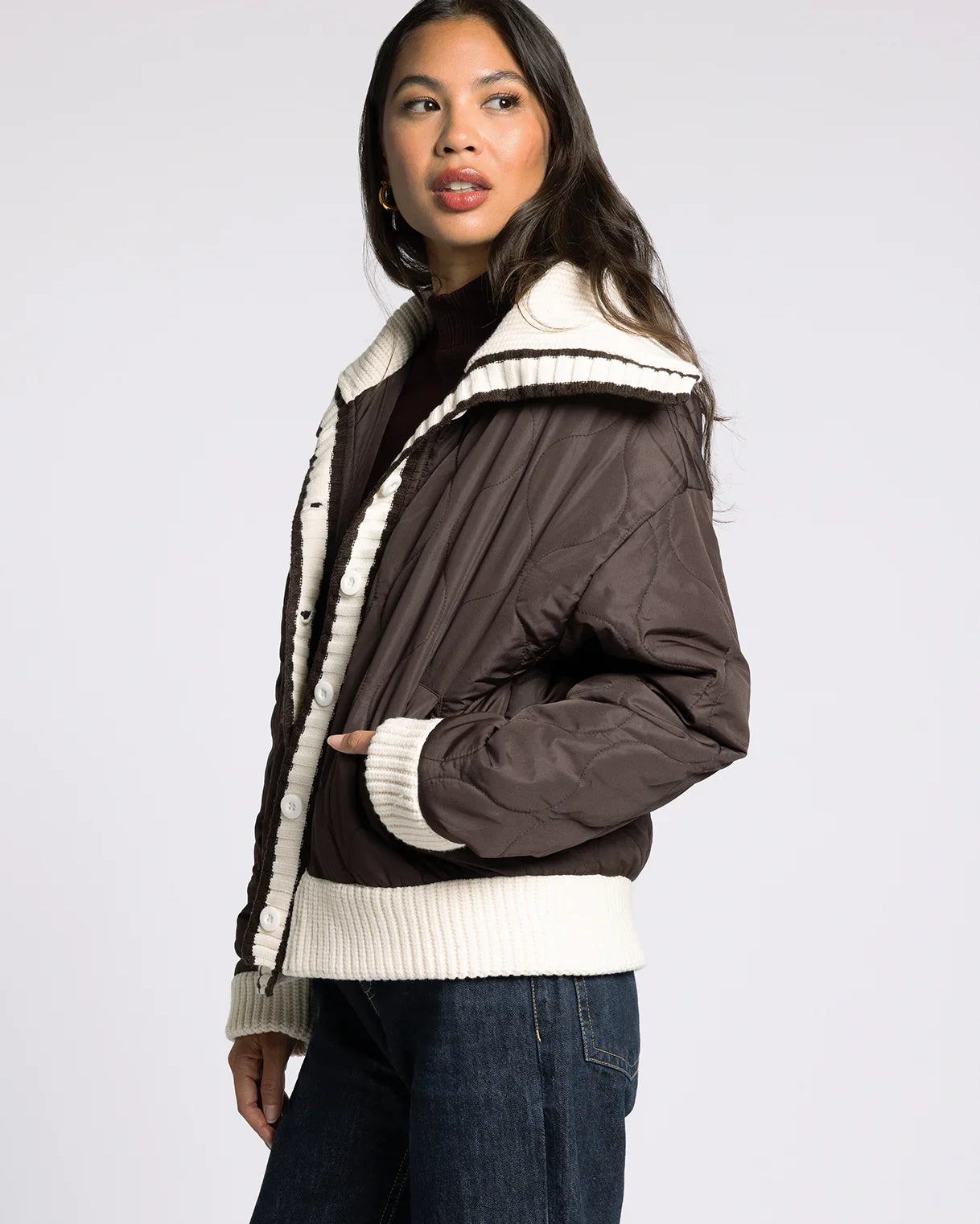 Thread & Supply Coffee Bean Jordette Jacket