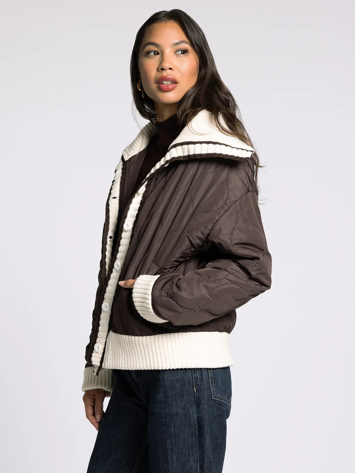 Thread & Supply Coffee Bean Jordette Jacket