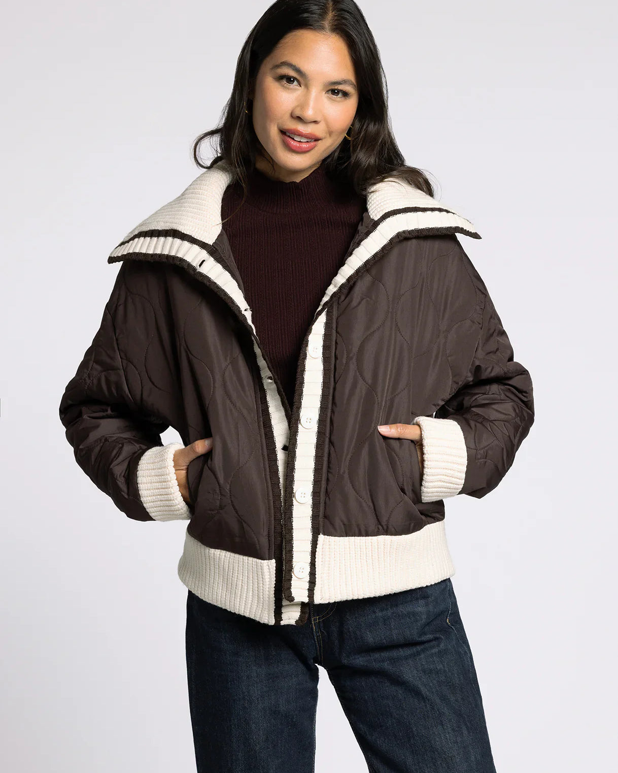Thread & Supply Coffee Bean Jordette Jacket