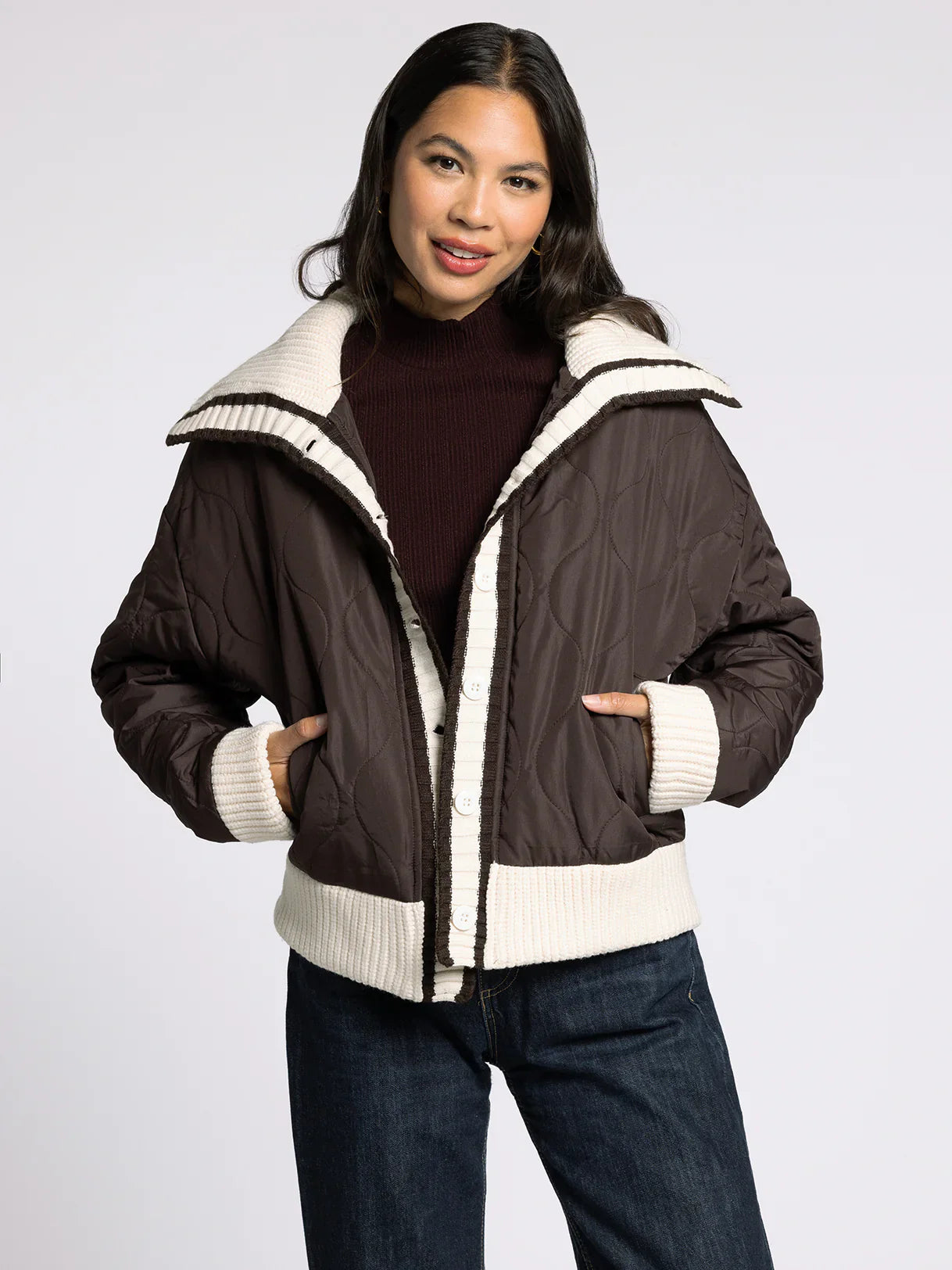 Thread & Supply Coffee Bean Jordette Jacket