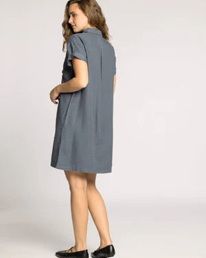 Thread & Supply June Charcoal Dress