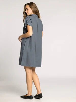 Thread & Supply June Charcoal Dress