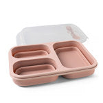 Collapsible Silicone Meal Prep Container