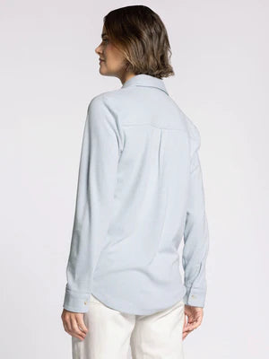 Thread & Supply Lewis Blue Stripe Shirt