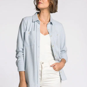 Thread & Supply Lewis Blue Stripe Shirt
