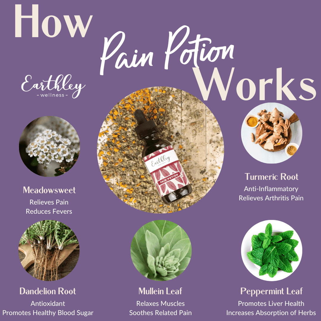 Earthley Pain Potion 4oz