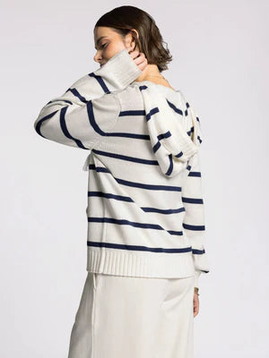 Thread & Supply Rylee Hoodie Ivory/Navy