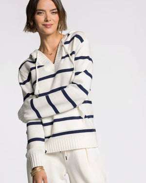 Thread & Supply Rylee Hoodie Ivory/Navy