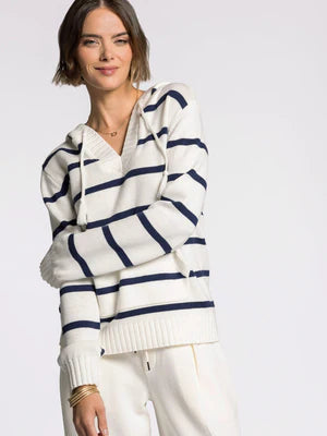 Thread & Supply Rylee Hoodie Ivory/Navy