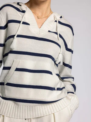 Thread & Supply Rylee Hoodie Ivory/Navy