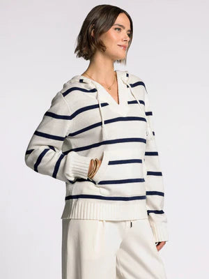Thread & Supply Rylee Hoodie Ivory/Navy